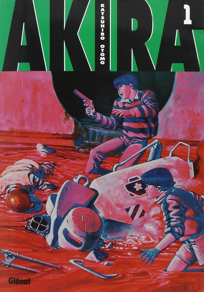 Capa da revista Akira