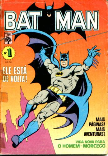 Capa da revista Batman