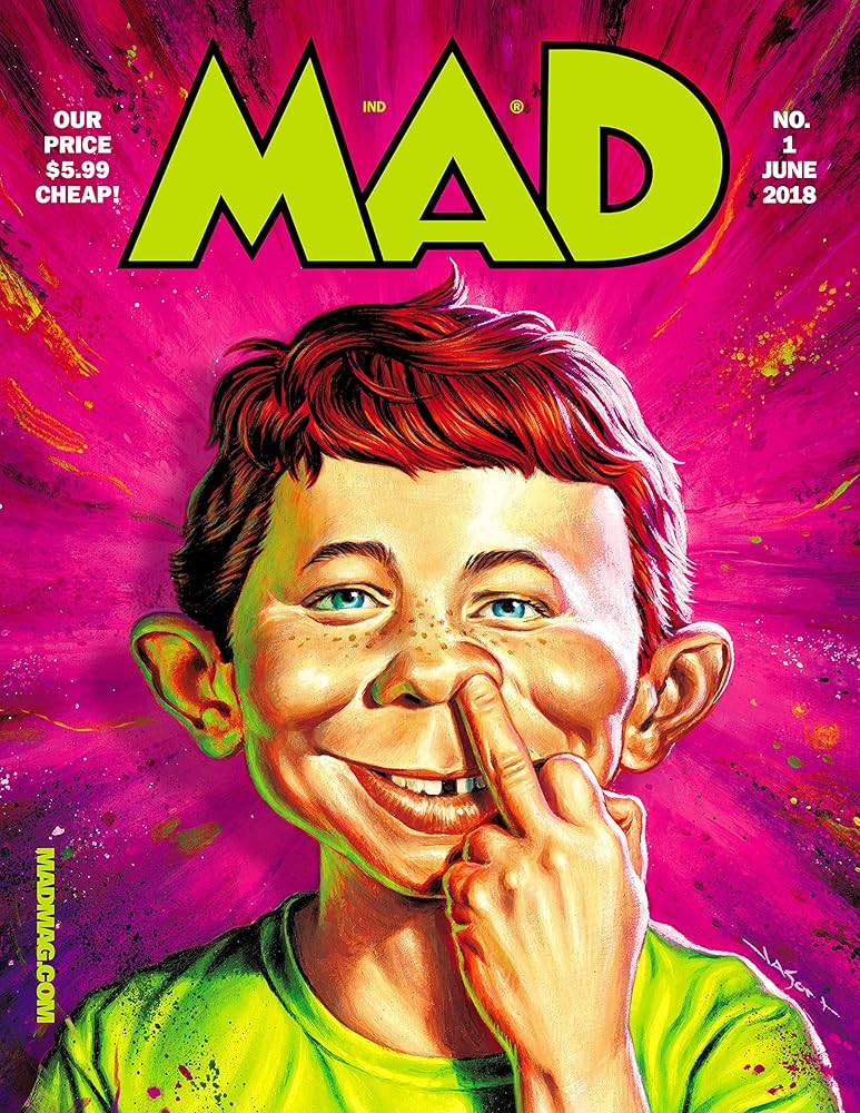 Capa da revista MAD