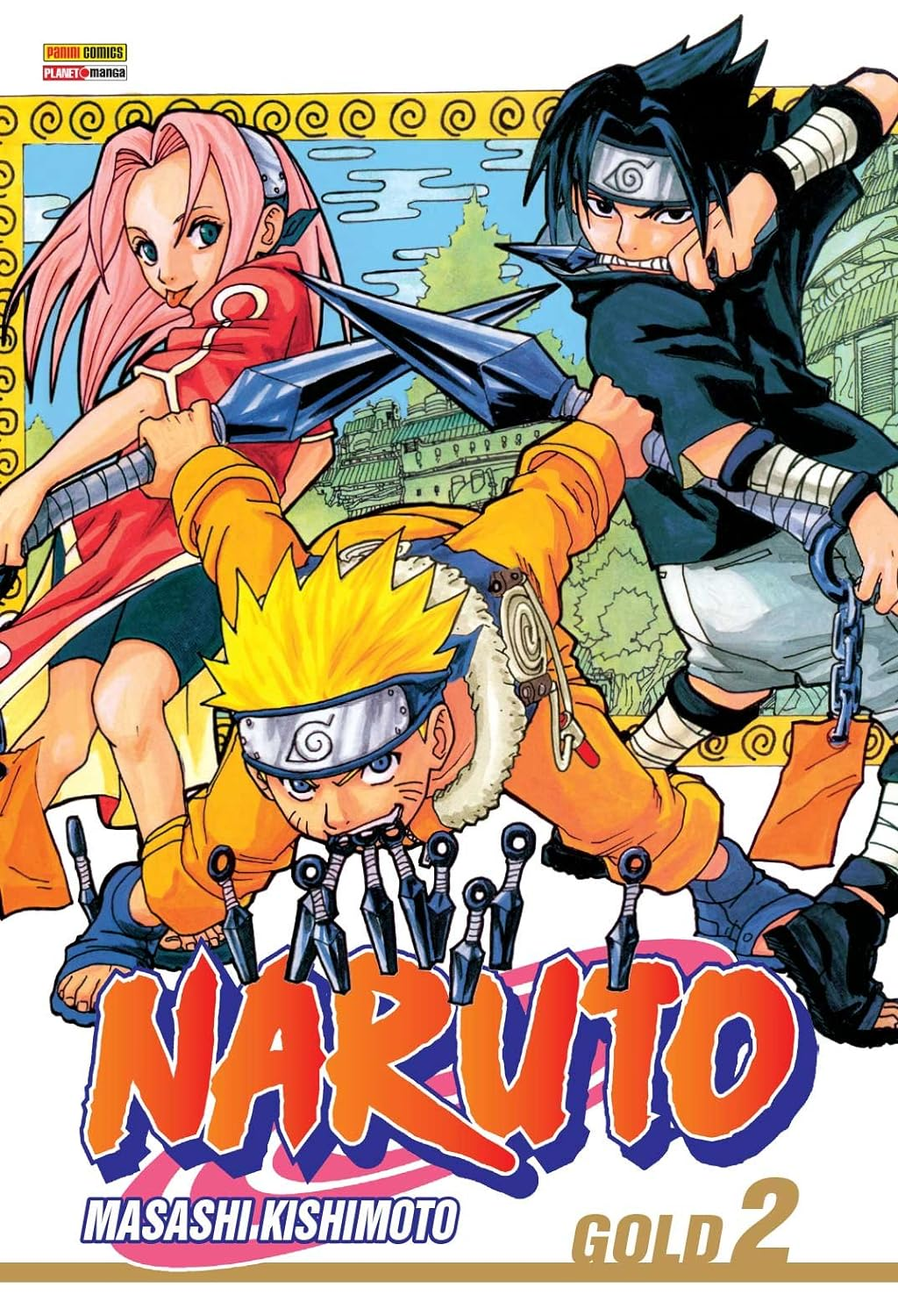 Capa da revista Naruto